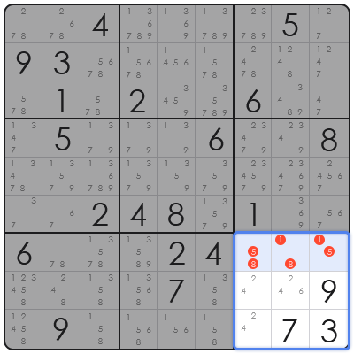 sudoku strategy x wing